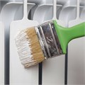 Кисть радиаторная 50 мм, натуральная щетина, пластиковая ручка Сибртех 23591