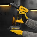 Дрель-шуруповерт аккумуляторная CDL-IB-18-02, Li-Ion, 18 В, 2 акк. Denzel 23767