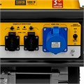 Генератор бензиновый GE 6900, 5.5 кВт, 220 В/50 Гц, 25 л, ручной старт Denzel 23793