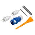 Генератор бензиновый GE 6900, 5.5 кВт, 220 В/50 Гц, 25 л, ручной старт Denzel 23793