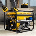 Генератор бензиновый GE 6900, 5.5 кВт, 220 В/50 Гц, 25 л, ручной старт Denzel 23793