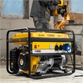 Генератор бензиновый GE 6900, 5.5 кВт, 220 В/50 Гц, 25 л, ручной старт Denzel 23793