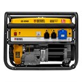 Генератор бензиновый GE 8900, 8.5 кВт, 220 В/50 Гц, 25 л, ручной старт Denzel 23795