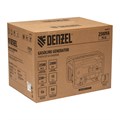 Генератор бензиновый PS 25, 2.5 кВт, 230 В, 15 л, ручной стартер Denzel 23796