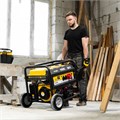 Генератор бензиновый PS 80 E-3, 6.6 кВт, 400 В, 25 л, электростартер Denzel 23804