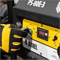 Генератор бензиновый PS 80 E-3, 6.6 кВт, 400 В, 25 л, электростартер Denzel 23804