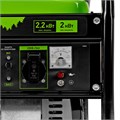 Генератор бензиновый БС-2500, 2.2 кВт, 230В, четырехтактный, 15 л, ручной стартер Сибртех 23806