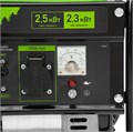 Генератор бензиновый БС-2800, 2.5 кВт, 230В, четырехтактный, 15 л, ручной стартер Сибртех 23807