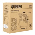 Компрессор DLS650/10 безмаслянный малошумный 650 Вт, 120 л/мин, ресивер 10 л Denzel 23827