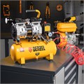 Компрессор DLS650/10 безмаслянный малошумный 650 Вт, 120 л/мин, ресивер 10 л Denzel 23827