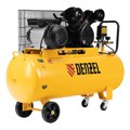 Компрессор воздушный BCV2200/100, ременный привод, 2.2 кВт, 100 литров, 370 л/мин Denzel 23830