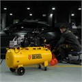 Компрессор воздушный BCW3000-T/100, ременный привод, 3.0 кВт, 100 литров, 520 л/мин Denzel 23835
