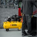 Компрессор воздушный BCW3000-T/100, ременный привод, 3.0 кВт, 100 литров, 520 л/мин Denzel 23835