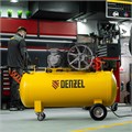 Компрессор воздушный BCI3000-T/200, ременный привод , 3.0 кВт, 200 литров, 530 л/мин Denzel 23836