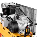 Компрессор воздушный, ременный привод BCI4000-T/200, 4.0 кВт, 200 литров, 690 л/мин Denzel 23838