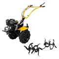 Мотоблок DPT-270X, 7 л.с, дисковое сцепление, ширина 90 см, глубина 35 см, фрез 3 х 4, ВОМ, передачи 2В/1Н Denzel 23848