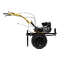 Мотоблок DPT-270X, 7 л.с, дисковое сцепление, ширина 90 см, глубина 35 см, фрез 3 х 4, ВОМ, передачи 2В/1Н Denzel 23848
