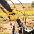 Мотоблок DPT-270X, 7 л.с, дисковое сцепление, ширина 90 см, глубина 35 см, фрез 3 х 4, ВОМ, передачи 2В/1Н Denzel 23848