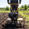 Мотоблок DPT-270X, 7 л.с, дисковое сцепление, ширина 90 см, глубина 35 см, фрез 3 х 4, ВОМ, передачи 2В/1Н Denzel 23848