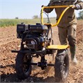 Мотоблок DPT-270X, 7 л.с, дисковое сцепление, ширина 90 см, глубина 35 см, фрез 3 х 4, ВОМ, передачи 2В/1Н Denzel 23848
