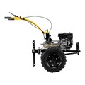 Мотоблок DPT-370X, 7 л.с, дисковое сцепление, ширина 90 см, глубина 35 см, фрез 3 х 4, ВОМ, передачи 3В/1Н Denzel 23851