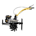 Мотоблок DPT-370X, 7 л.с, дисковое сцепление, ширина 90 см, глубина 35 см, фрез 3 х 4, ВОМ, передачи 3В/1Н Denzel 23851
