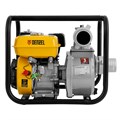 Мотопомпа бензиновая для чистой воды PX-80, 7 л.с, 3", 1000 л/мин, глубина 8 м, напор 30 м Denzel 23852