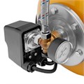 Насосная станция PS-800X, 800 Вт, 3200 л/ч, ресивер 24 л, напор 38 м, нержавейка Denzel 23855