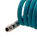 Полиуретановый спиральный шланг профессиональный BASF, 10 м, с быстросъемными соединениями Stels 23892