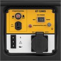 Генератор инверторный GT-1200iS, 1.2 кВт, 230 В, бак 2.4 л, закрытый корпус, ручной старт Denzel 23996
