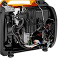 Генератор инверторный GT-2200iS, 2.2 кВт, 230 В, бак 4 л, закрытый корпус, ручной старт Denzel 23997