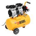 Компрессор DLS950/24 безмаслянный малошумный 950 Вт, 165 л/мин, ресивер 24 л Denzel 24004