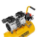 Компрессор DLS950/24 безмаслянный малошумный 950 Вт, 165 л/мин, ресивер 24 л Denzel 24004