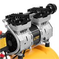 Компрессор DLS950/24 безмаслянный малошумный 950 Вт, 165 л/мин, ресивер 24 л Denzel 24004