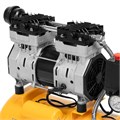 Компрессор DLS950/24 безмаслянный малошумный 950 Вт, 165 л/мин, ресивер 24 л Denzel 24004