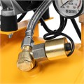 Компрессор DLS950/24 безмаслянный малошумный 950 Вт, 165 л/мин, ресивер 24 л Denzel 24004