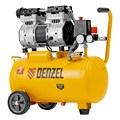 Компрессор DLS950/24 безмаслянный малошумный 950 Вт, 165 л/мин, ресивер 24 л Denzel 24004
