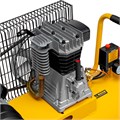 Компрессор воздушный BCI2300/100, ременный привод, 2.3 кВт, 100 литров, 400 л/мин Denzel 24006