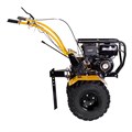 Мотоблок DPT-370-PRO, 7 л.с, ременное сцепление, ширина 90 см, глубина 35 см, фрез 3 х 4, ШОМ, передачи 4В/2Н Denzel 24010