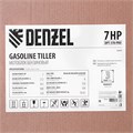 Мотоблок DPT-370-PRO, 7 л.с, ременное сцепление, ширина 90 см, глубина 35 см, фрез 3 х 4, ШОМ, передачи 4В/2Н Denzel 24010