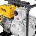 Мотопомпа бензиновая для грязной воды PX-80D, 15 л.с, 3", 1500 л/мин, глубина 8 м , напор 30 м Denzel 24013