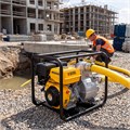 Мотопомпа бензиновая для грязной воды PX-80D, 15 л.с, 3", 1500 л/мин, глубина 8 м , напор 30 м Denzel 24013