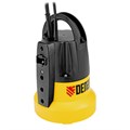 Дренажный насос DP-500E, 500 Вт, подъем 7 м, 7000 л/ч Denzel 24021