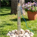 Скважинный насос DWC-4-80, центробежный, диаметр 4", 1500 Вт, 5700 л/ч, напор 80 м Denzel 24026