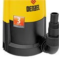 Дренажный насос для чистой и грязной воды DP450S, 450 Вт, напор 6 м, 12000 л/ч Denzel 24036