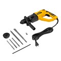 Перфоратор электрический RH-1050-26, SDS-plus, 1050 Вт, 3.2 Дж, 3 плюс 1 режим Denzel 24039