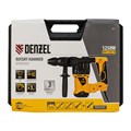 Перфоратор электрический RHV-1250-30, SDS-plus, 1250 Вт, 5 Дж, 3 плюс 1 режим Denzel 24040
