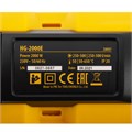 Фен технический HG-2000E, 2000 Вт, 2 режима, LCD дисплей Denzel 24061
