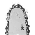 Пила цепная электрическая EDS-2200, 2.2 кВт,продольная, шина 45 см, шаг 3/8, паз 1.3 мм, 62 звена Denzel 24069