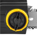 Пила цепная электрическая EDS-2200, 2.2 кВт,продольная, шина 45 см, шаг 3/8, паз 1.3 мм, 62 звена Denzel 24069